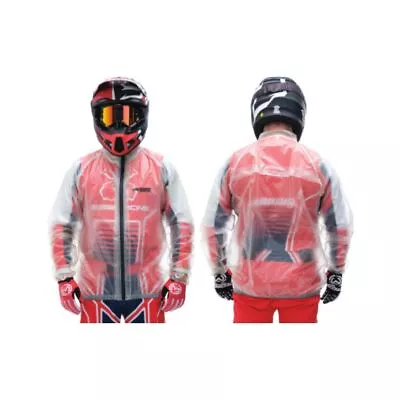 Moose Racing Adult Mens Waterproof Motocross Gear Clear Rain Protective Jackets • $27.95