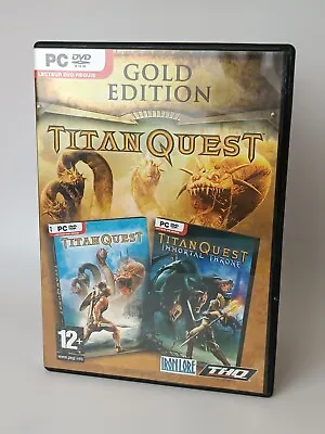 PC Game Titan Quest Gold Edition French Version French • $13.50