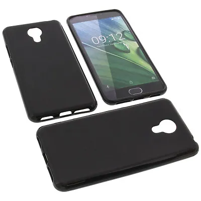 Case For Acer Liquid Z6 Plus Cell Phone Protector Cover TPU Rubber Black • £20.54