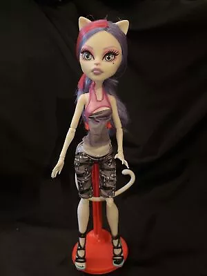 Mattel 2015 Monster High CATRINE DEMEW Doll Werecat Fangtastic Fitness • $30