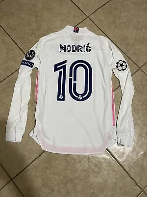 Real Madrid  Authentic  Modric Small Player Issue Heat Ready Shirt  Jersey • $325