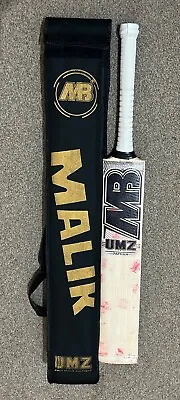 MB MALIK Original English Willow CRICKET BAT • £249.99