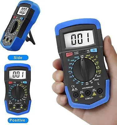 Holdpeak LCR Meter Digital Multimeter Capacitance Resistance Inductance 20mH-20H • £20.76