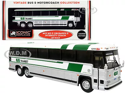 1980 Mci Mc-9 Crusader Ii Bus Toronto Canada 1/87 Model Iconic Replicas 87-0329 • $42.95