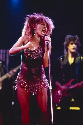 TINA TURNER ICONIC BELTING OUT SONG IN CONCERT 24x36 Inch Poster • $29.99