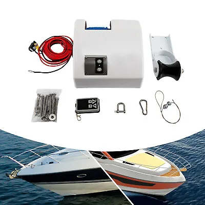 45 LBS Saltwater Boat Electric Windlass Anchor Winch Marine With Wireless Remote • $179.55