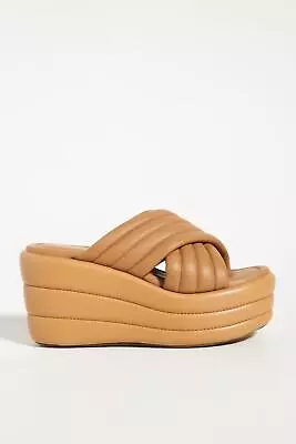 Alba Moda BROWN Women's Wedge Platform Sandal US 8/EU 39 • $148