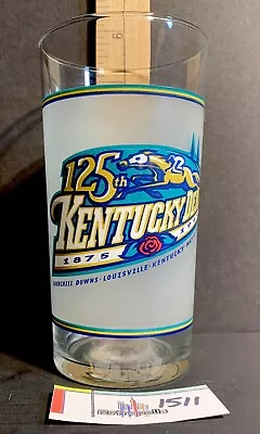 125th Kentucky Derby Mint Julep Glass 1999 Charismatic Vintage • $15.20