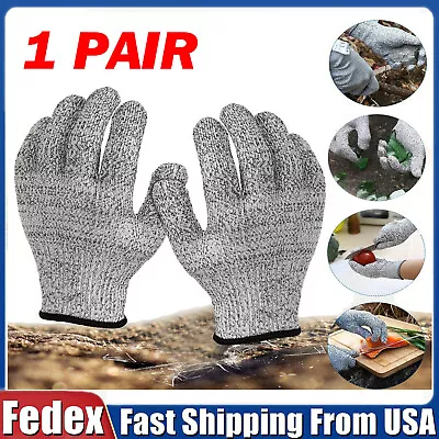 Anti-cut Metal Mesh Butcher Gloves Cut Proof Stab Resistant Safety Work Protect  • $6.99