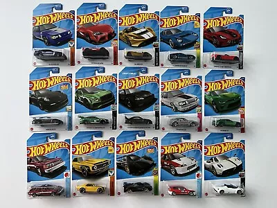 Hot Wheels Mix 2022 NISSAN SILVIA  Honda Pagani Mustang Supra TH Lot Of 15 • $49.99