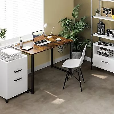 40 Inch Computer Desk Home Office Desk Writing Desk Modern Simple Style • $76.99