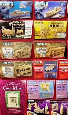 Matchstick Modelling Kits Various • £4.49