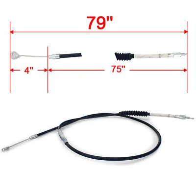 Fatboy PVC Clutch Cable For Harley Dyna Heritage Softail Road King Road Glide • $30.99