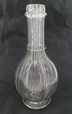 Vtg Fait Main 4 Chamber Liquor Bottle Decanter Compartment Blown Glass France  • $22.95