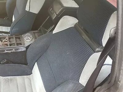 86 MR2 AW11 BLACK USED Front Seats Cloth Material Has Wear From Age  • $699