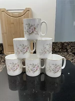 £5 • Buy Elegant, Pretty Royal Worcester / Palissy Coffee Mugs / Cans 1980s