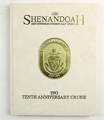 USS Shenandoah (AD-44) 1993 Mediterranean Arabian Gulf Deployment Cruise Book • $295