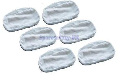 6 X Steam Mop Microfibre Cloth Pads For Morphy Richards 12 In 1 720022 720023 • £6.99