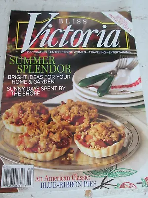 July/August 2013 Victoria Magazine Mid-Summer Home Garden Antiques Issue • $7.50