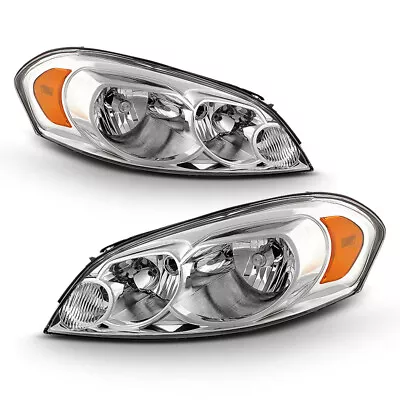 Chevy 06-13 Impala|06-07 Monte Carlo Replacement [LEFT+RIGHT] Headlight Lamp Set • $117.95
