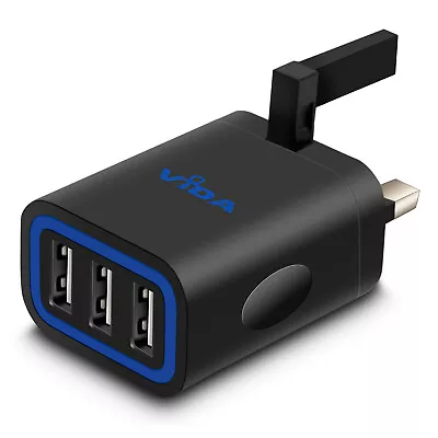 £14.99 • Buy Universal Mains Wall Battery Charger With USB Charging Cable For Tablet PC's UK