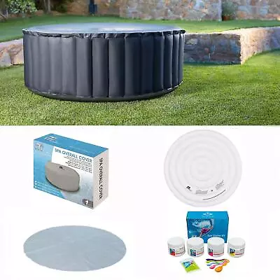 MSPA Inflatable Hot Tub Cover Bladder Chemical Kit Filter 6 Person Spa Accessory • £20.99