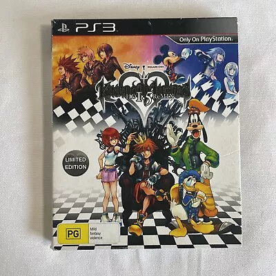 Kingdom Hearts Hd 1.5 Remix Limited Edition Playstation 3 Game - Ps3 • $19.50