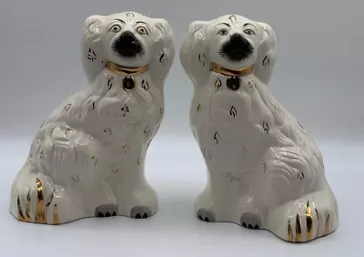 Pair Of Beswick England Staffordshire Mantle Spaniel Dogs 8   1378-5 **READ** • £131.25