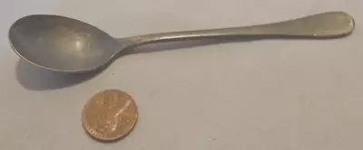 Silver Plate Small Spoon 1877 N.F. Co. 5.25  Long 1  Across Vintage • $14.99