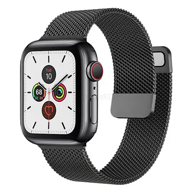 $21.26 • Buy 40/44/41/45mm Stainless Steel Mesh Band Strap For Apple Watch Series 8 7 6 SE AU