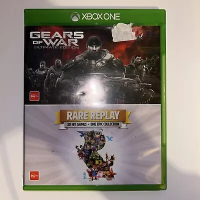 Xbox One Gears Of War Ultimate Edition And Rare Replay : LIKE NEW - FAST POST! • $27.88