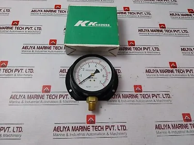 KK Gauges 100-P-B 077 Pressure Gauge 0-7 KG/CM2 • $149.98