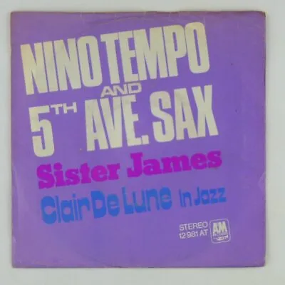 7   Single Vinyl - Nino Tempo - Sister James - S5823 - K8 • $13.08