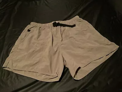 LL Bean Mens Hybrid Shorts Hiking Belted Liner - Medium - Vintage 1990’s • $14.99