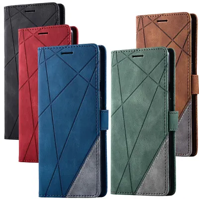 $9.89 • Buy Magnetic Leather Flip Card Wallet Cover Case For OPPO A9 A77 A53 A72 Find X2 Pro
