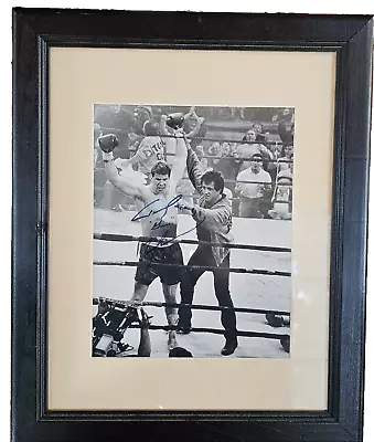 Tommy Morrison Signed 8X10 Rocky V Print-Matted / Framed- GUNN -Free USA Ship • $100