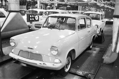 Ford Anglia Production Line Dagenham 1959 OLD PHOTO 19 • $5.78