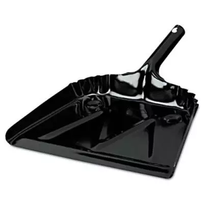 Impact Products Metal Dust Pan - 12  Wide - Steel - Black (4212_40) • $25.82