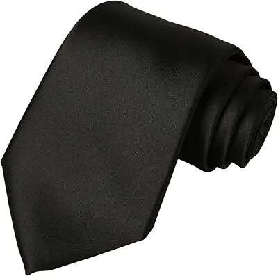 Neck Ties For Men Solid Slim Color Classic Neck Ties Necktie Wedding Formal US • $6.99