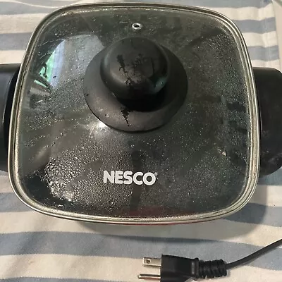 NESCO® ES-08 Electric Skillet 8” With Lid And Cord • $14.99