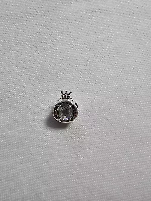 Pandora Charm Krone Mit Stein - Neu Und Unbenutzt • $1.66