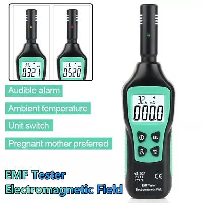 EMF Meter EMF Tester Electromagnetic Monitor Digital Reader Radiation Detector • $33.99