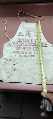 Nail Apron Pouch Vintage  QUEEN CITY  Great Gift • $26.99