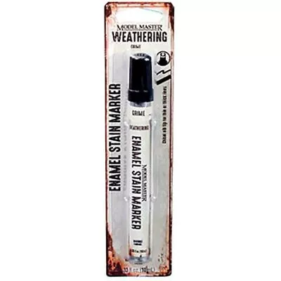 Testors Grime Model Master Enamel Stain Weathering Markers 1/3oz 9.9mL 342895 • $12.33