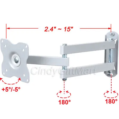 TV Monitor Wall Mount For Vizio 19 22 23 24 26 28 29 32  Tilt Swivel Bracket Cuz • $9.90