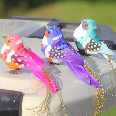 1pc Mini Decorative Cute Toys Artificial Foam Feather Mini Birds Craft Birds-ca • $1.15