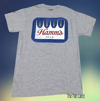 New Hamm's Crown Logo Brewing Beer Vintage Throwback Men's T-Shirt • $19.95