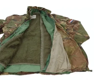 £59.90 • Buy Parka Field Jacket Goretex Liner Rare Hood + Fleece 3 Layers DPM Zip Close VGC