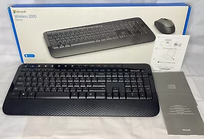 Microsoft Wireless Keyboard 2000 Part No. X822061-001 READ-No Mouse No Receiver • $18.99