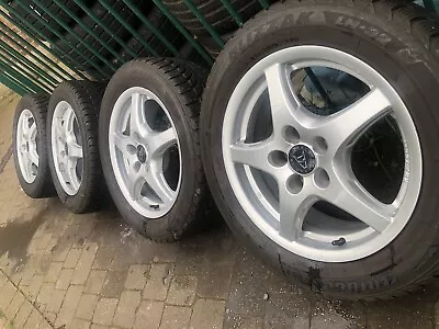 AS_NEW 16” VW Caddy Alloy Wheels +Bridgestone Tyres Golf Mk6 MK7 5x112 Wolfrace • $323.51